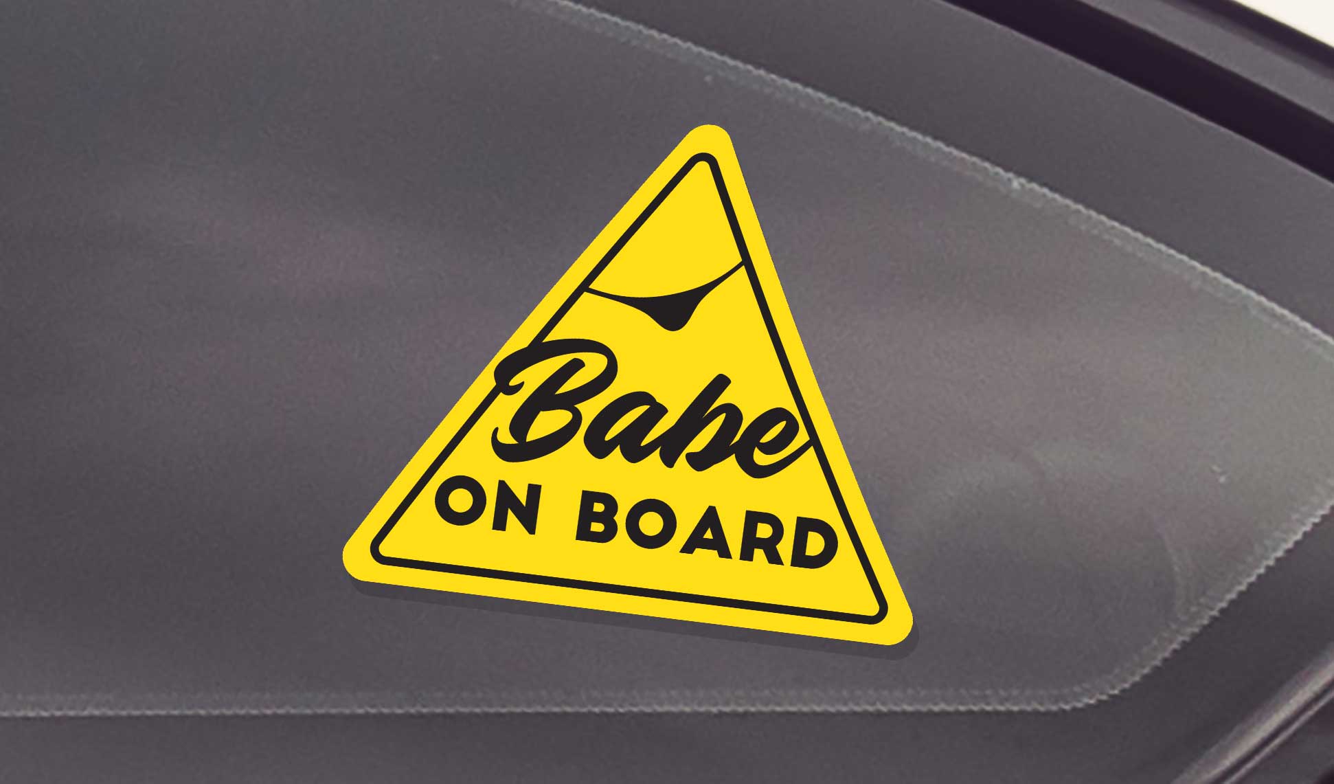 Babe on board car truck window vinyl sticker Babe on board car truck window vinyl sticker