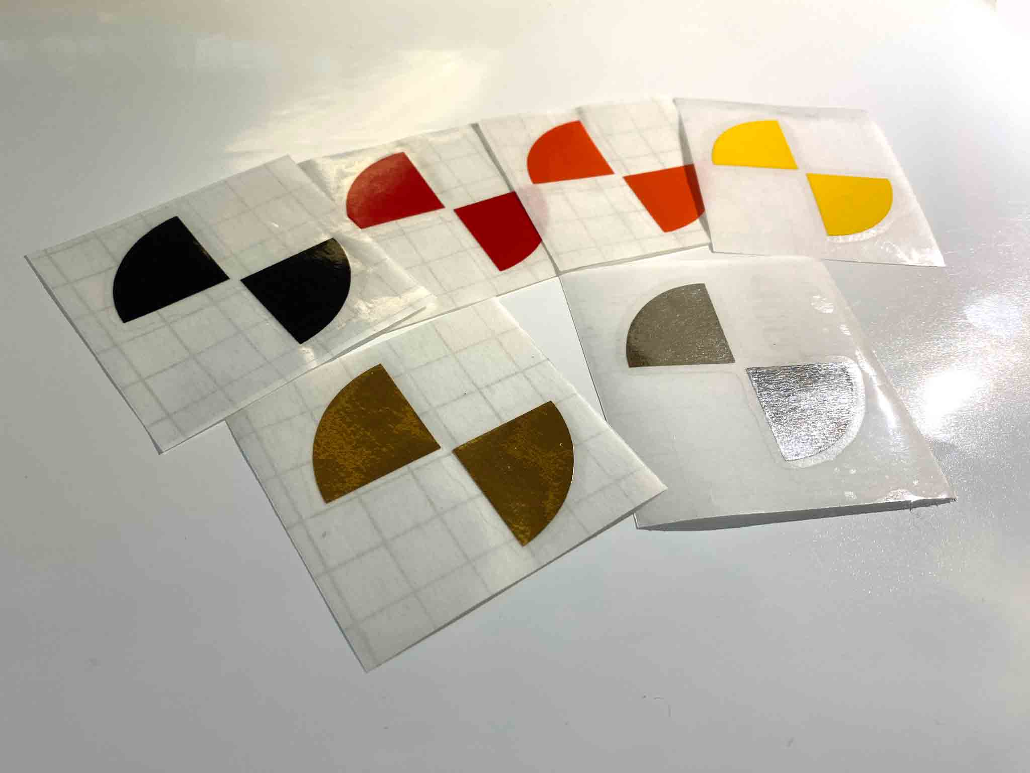We offer variety of colors for your BMW roundel emblem