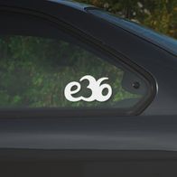 BMW e36 sticker