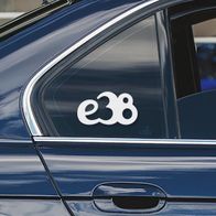 BMW e38 sticker