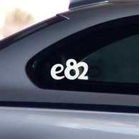 BMW e82 sticker