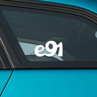 BMW e91 sticker