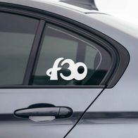 BMW f30 sticker