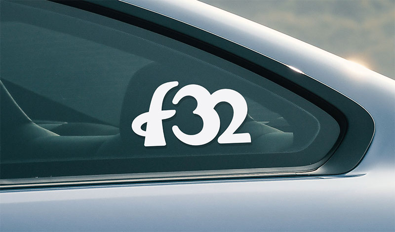 BMW f32 4series sport drift stance vinyl sticker sticker