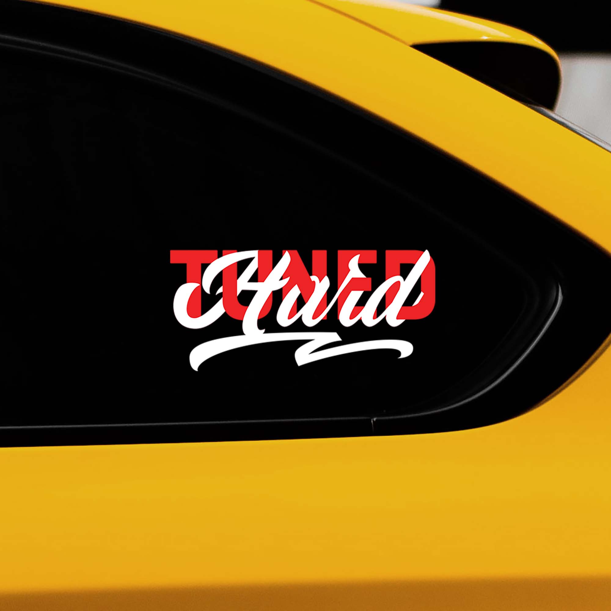 HARD Tuned sticker