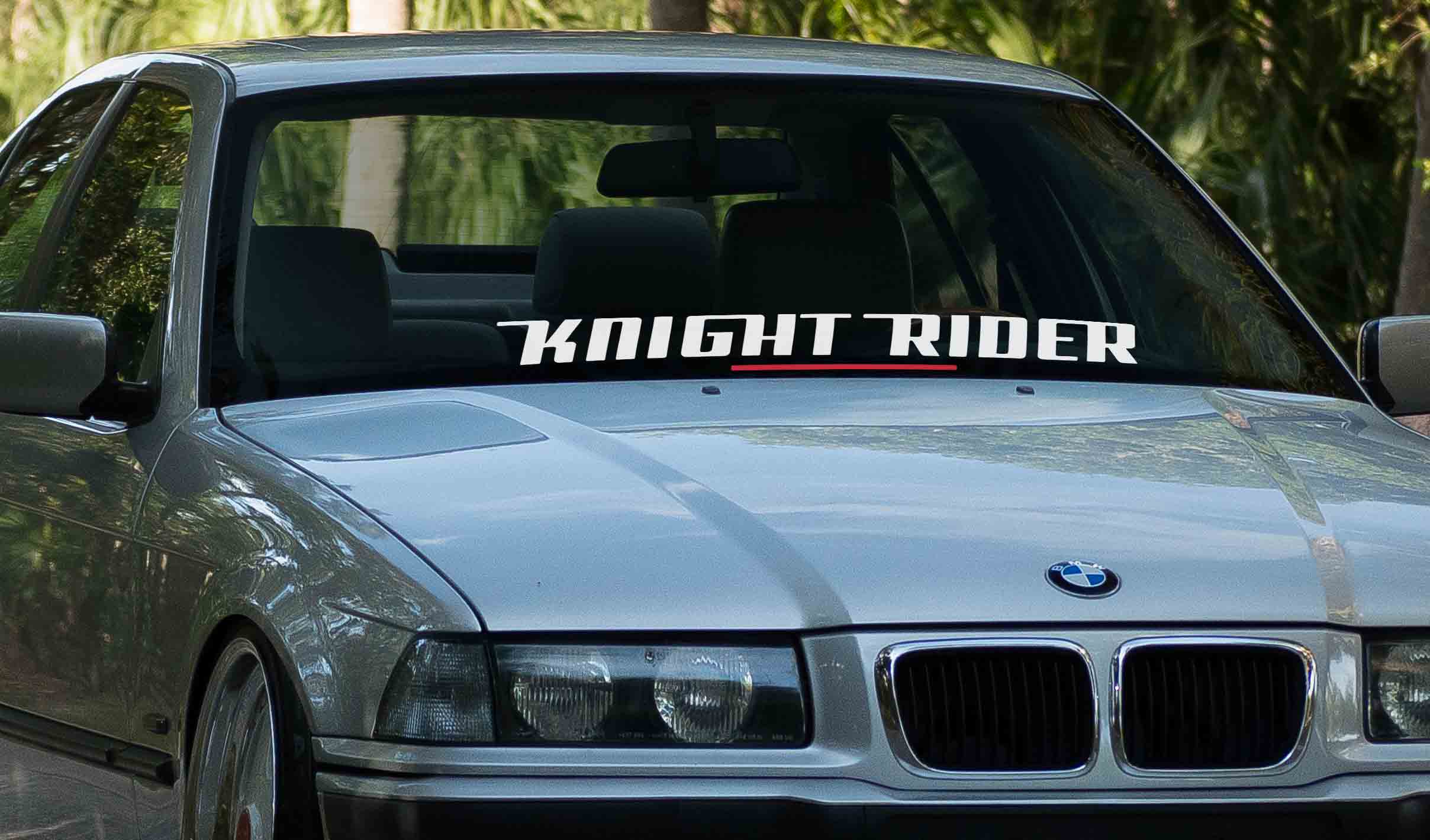 Knight Rider Windshield Banner