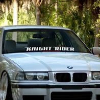 Knight Rider windshield banner