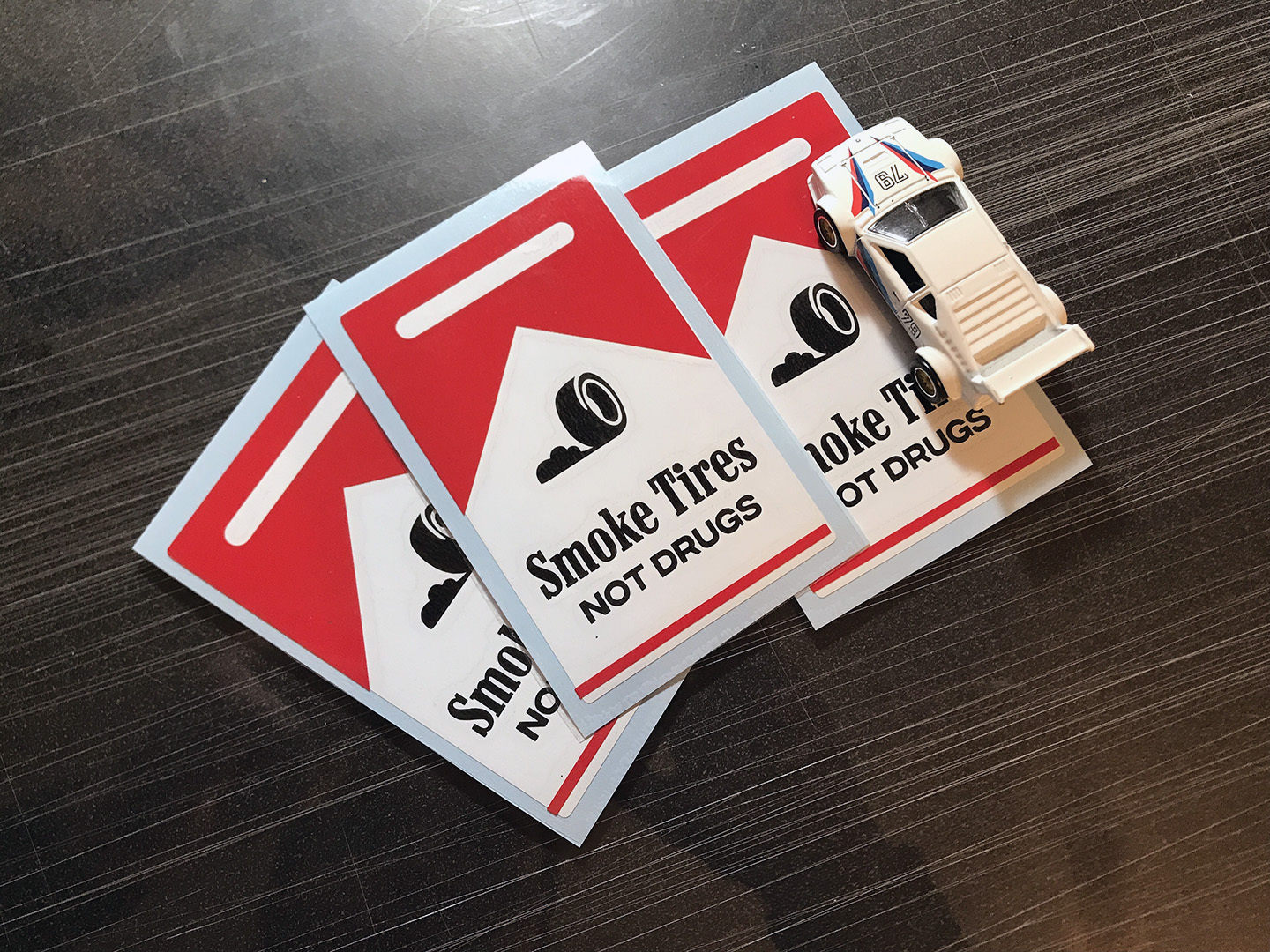 Smoke tires not drugs stickers buy now