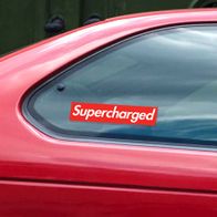 Supercharged sticker