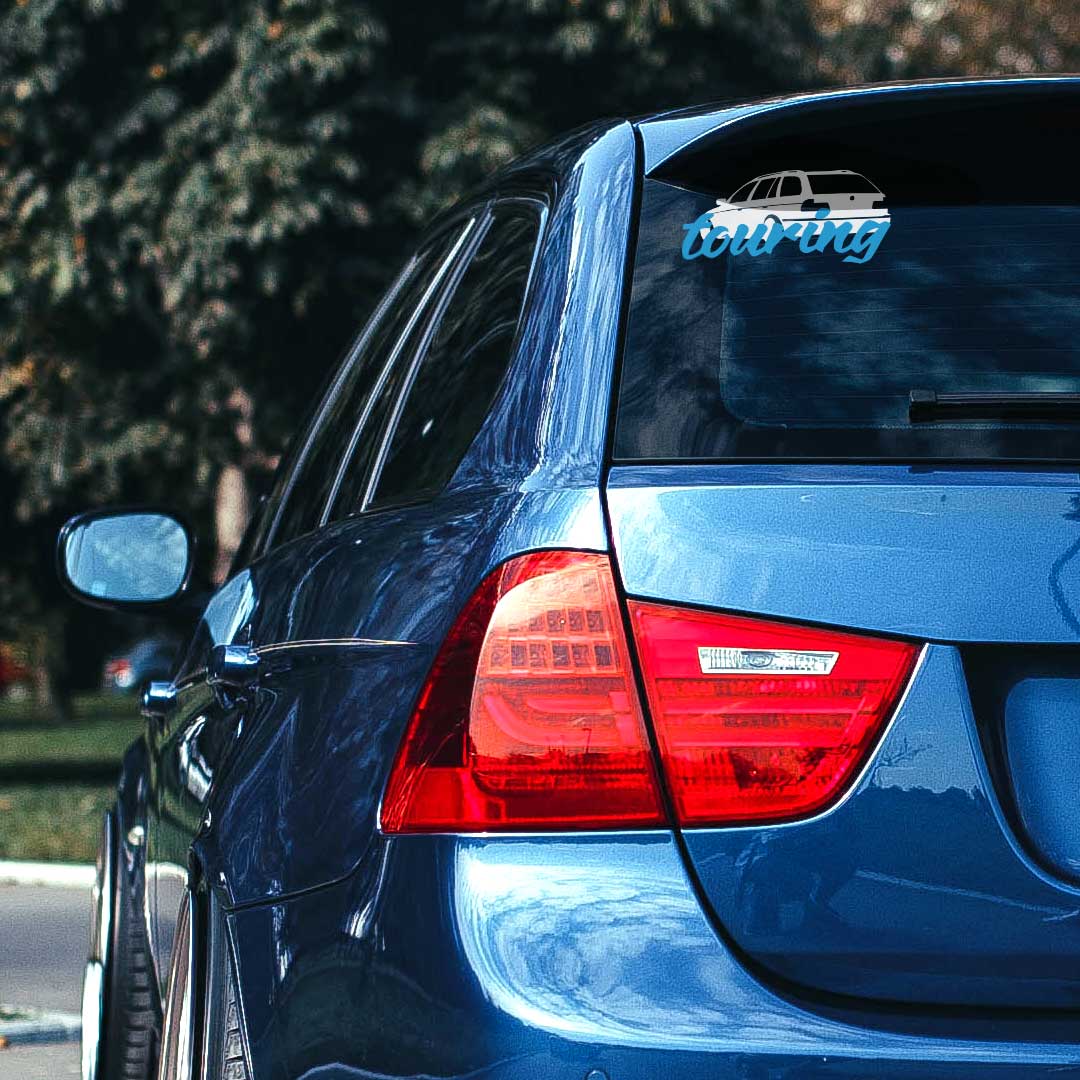 Touring oracal vinyl sticker for BMW wagon